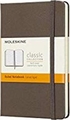 MOLESKINE CLASSIC NOTEBOOK RULED HARDBACK BROWN