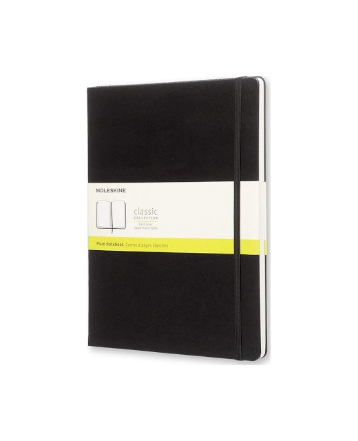 MOLESKINE CLASSIC NOTEBOOK PLAIN XL BLACK