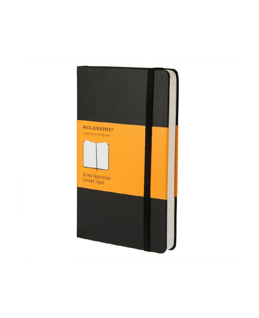 MOLESKINE CLASSIC NOTEBOOK RULED BLACK