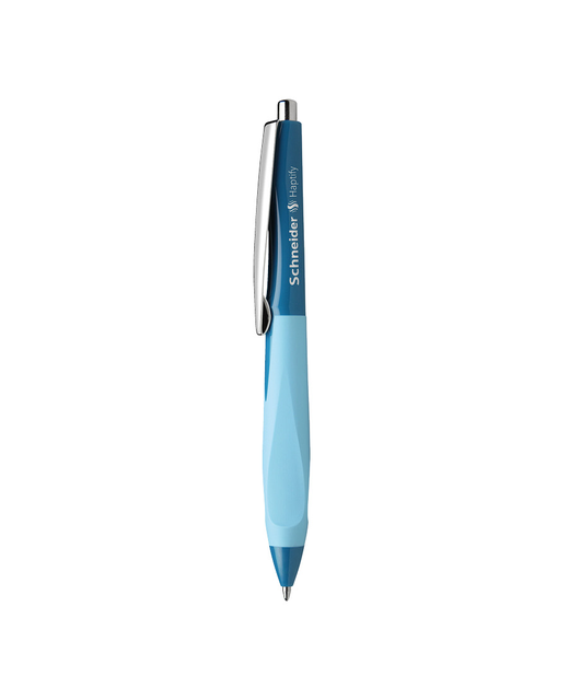 Penna A Sfera Schneider Haptify Blu – Confezione Da 2 – Sistema ViscoGlide A Scorrimento Morbido – Ricaricabile