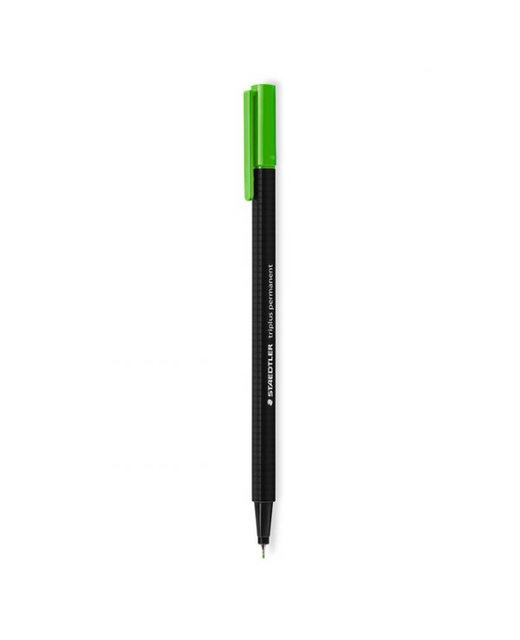 TRIPLUS STAEDTLER FINELINER PERMANENT WILLOW GREEN