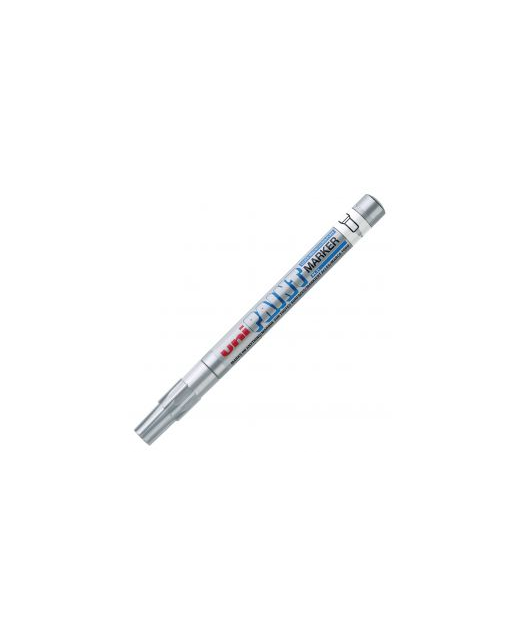 UNI PAINT MARKER 1.2MM BULLET TIP SILVER PX-21