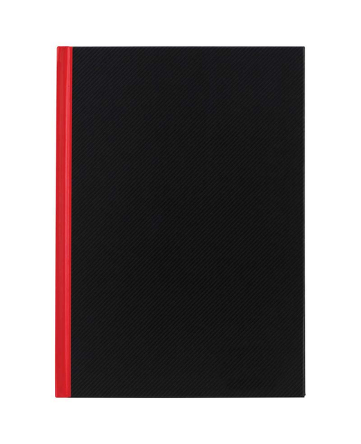 MILFORD NOTEBOOK RED & BLACK A4 100 LF