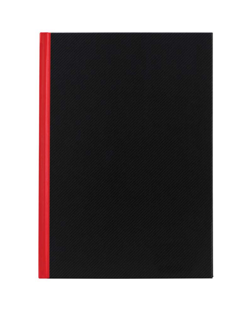 MILFORD NOTEBOOK RED & BLACK A4 100 LF