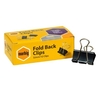 FOLD BACK CLIPS MARBIG 32MM 12 PACK