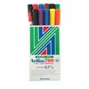 MARKER PERMANENT 0.7MM ARTLINE 700 8 COLOURS 12 PACK 