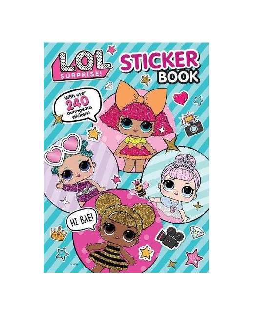 LOL SURPRISE STICKER BOOK