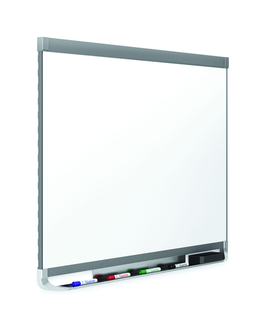 WHITEBOARD QUARTET PROCELAIN 635X895MM GRAPHITE