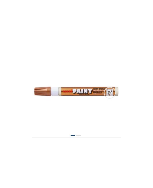 UNI PAINT MARKER 2.8MM BULLET TIP SHINY BRONZE