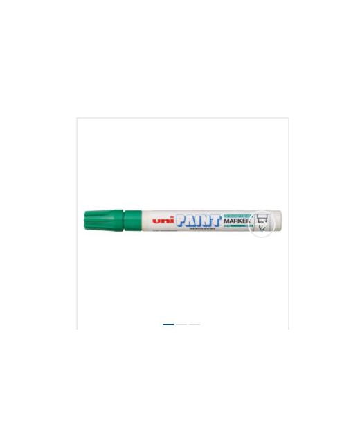 UNI PAINT MARKER 2.8mm BULLET TIP GREEN PX-20