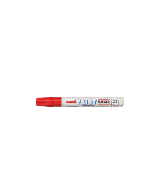 UNI PAINT MARKER 2.88MM BULLET TIP RED PX-20