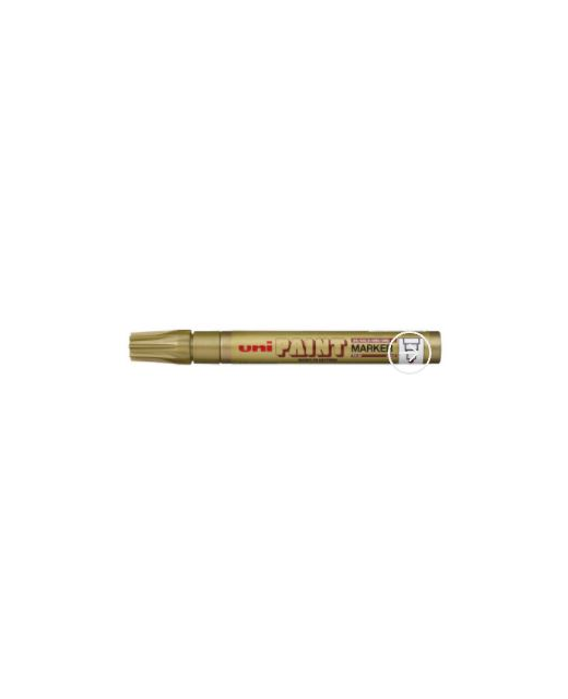 UNI PAINT MARKER 2.8MM BULLET TIP GOLD PX-20