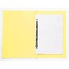 FILE SPRING FOOLSCAP FM YELLOW NARROW