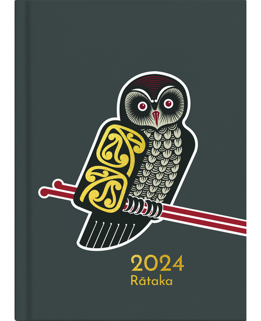 DIARY 2024 Collins A51 Bilingual English/Te Reo Day to Page Diary Even Year