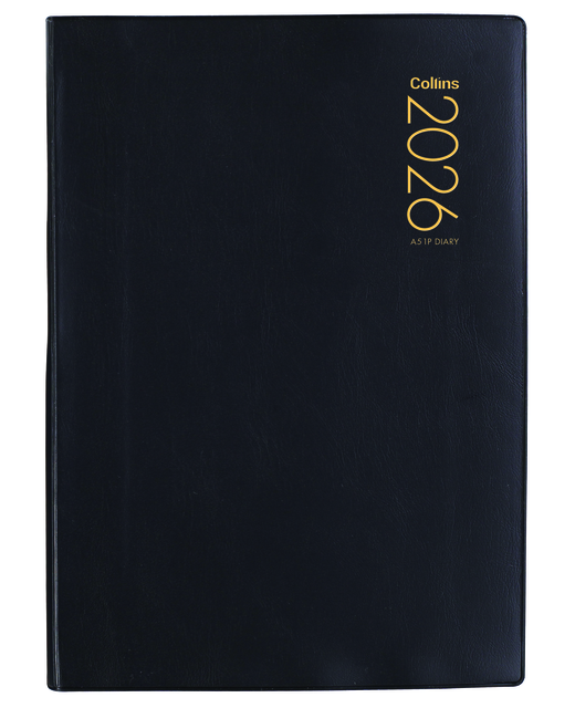 DIARY 2026 Collins Diary A51P Black Even Year