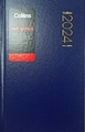 DIARY 2024 Collins Diary 81A Navy Even Year