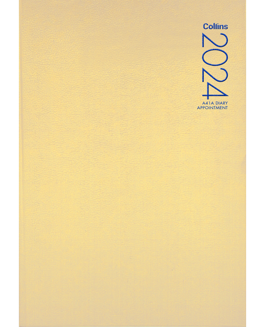 DIARY 2024 Collins Diary A41A Navy Appointment Even Year