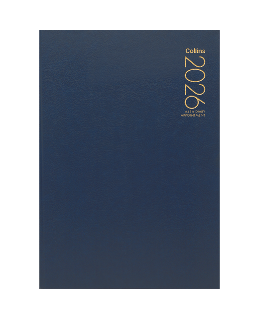 DIARY 2026 Collins Diary A41A Navy Appointment Even Year