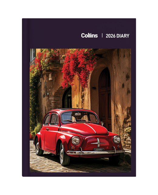 DIARY 2026 Collins A51 Retro NZ Day to Page Diary Even Year