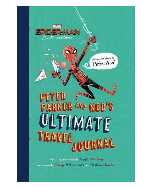 Spiderman Far From Home Peter Parker and Ned's Travel Journal