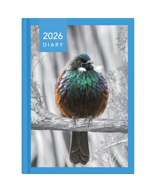 DIARY 2026 Collins A51 NZ Birds Day to Page Diary Even Year