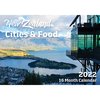Calendar 2022 Biscay 16 Month NZ Cities & Food
