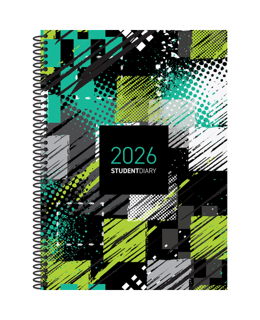 DIARY 2026 Collins Students A53 Week to View Diary Spiral Even Year