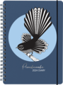DIARY 2024 Collins Diary A51 Wiro New Zealand Birds Piwakawaka Even Year