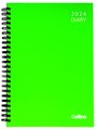 DIARY 2024 Collins Diary A53 Vivid Wiro Hardcover Even Year