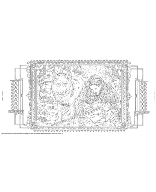 HBO's Game of Thrones Coloring Book BooksArts Onehunga Books