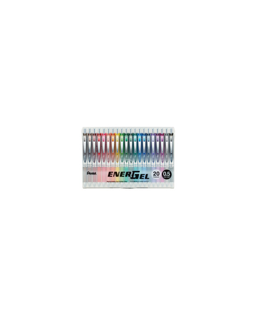 Pentel Energel Retract 0.7MM 20 Pack