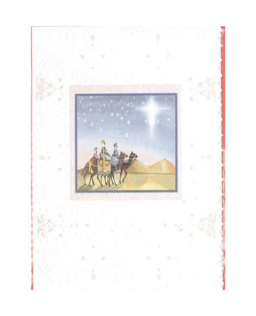 Christmas Card - Wise Men 
