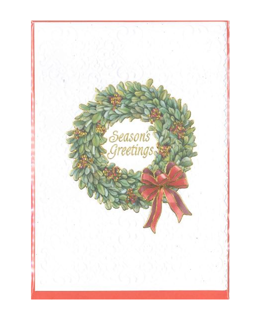 Christmas Card - Wreath
