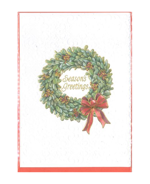 Christmas Card - Wreath