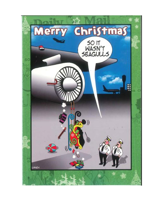 Christmas Card - Wasn't The Seagull