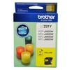 INK CARTRIDGE ORIGINAL BROTHER LC231 YELLOW