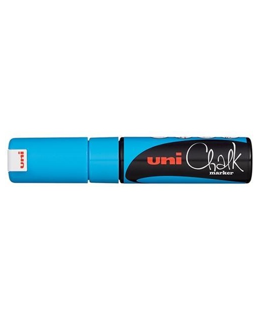 Chalk Marker Uni Blue 1.8-2.5mm Bullet Tip PWE-5M