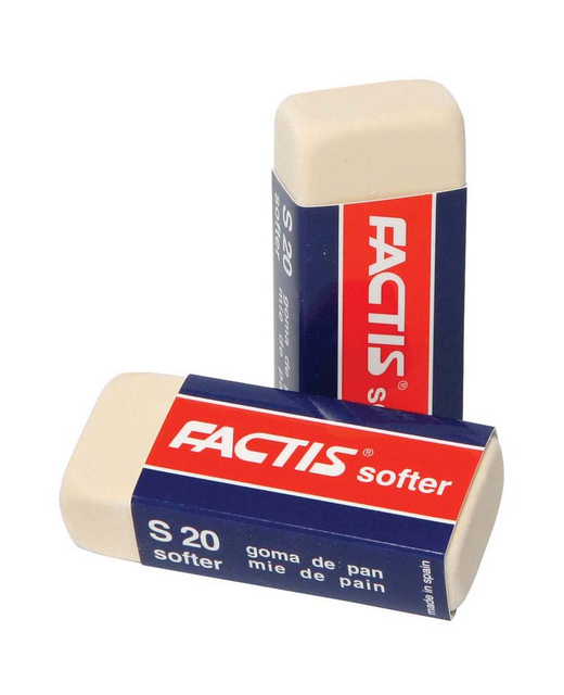 Eraser Factis Soft White S20