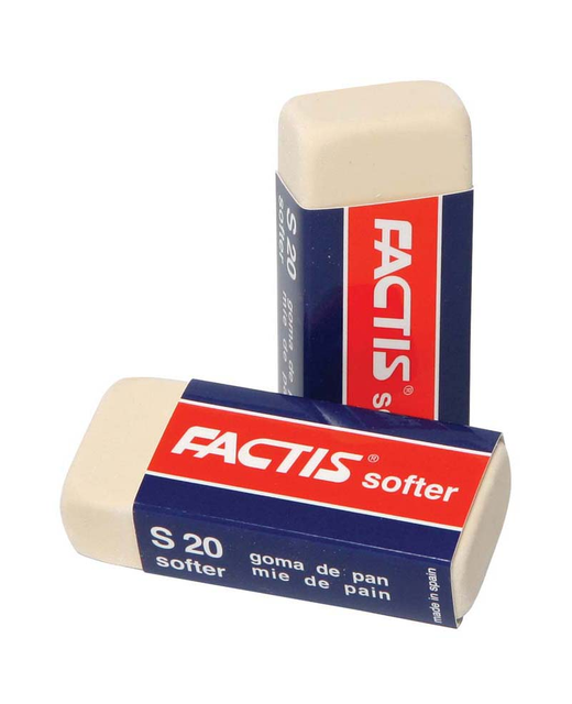 Eraser Factis Soft White S20