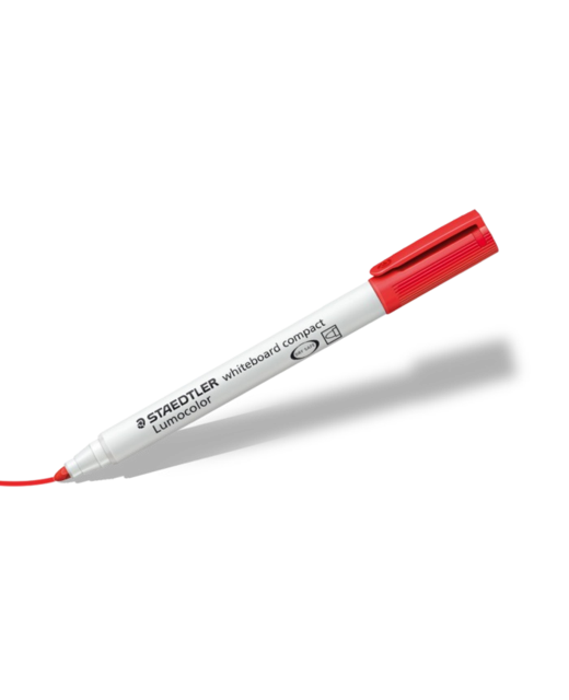 WHITEBOARD MARKER  STAEDTLER COMPACT RED