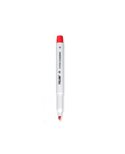 Whiteboard Marker Milan Fine Bullet Tip 3.7Mm Red