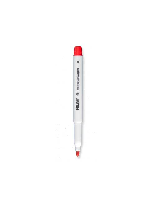 Whiteboard Marker Milan Fine Bullet Tip 3.7Mm Red