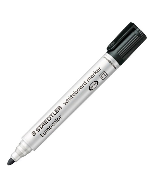 WHITEBOARD MARKER  STAEDTLER BULLET TIP BLACK