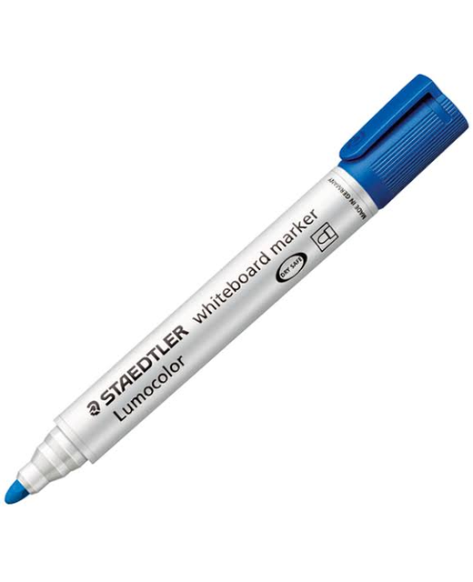 WHITEBOARD MARKER  STAEDTLER BULLET TIP BLUE