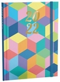Diary A5 22 WTV Colourful Pattern