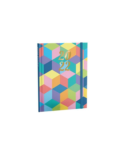 Diary A5 22 WTV Colourful Pattern