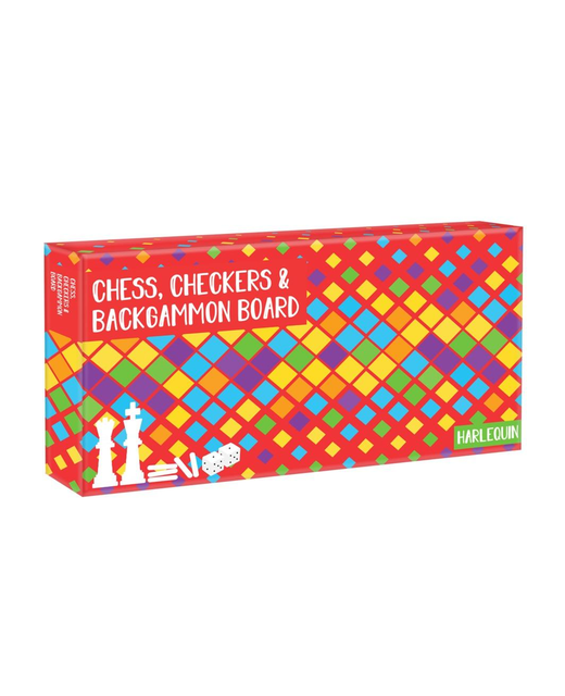 Chess Checkers and Backgammon HARLEQUIN GAMES