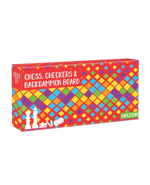 Chess Checkers and Backgammon HARLEQUIN GAMES