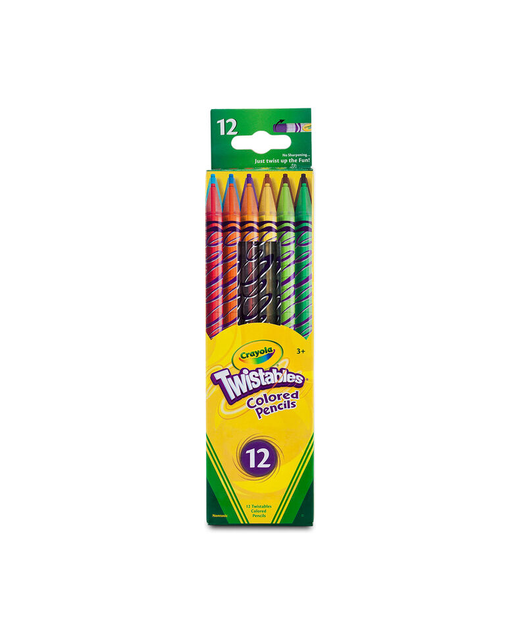 Twistable Coloured Pencils Crayola 12Pk
