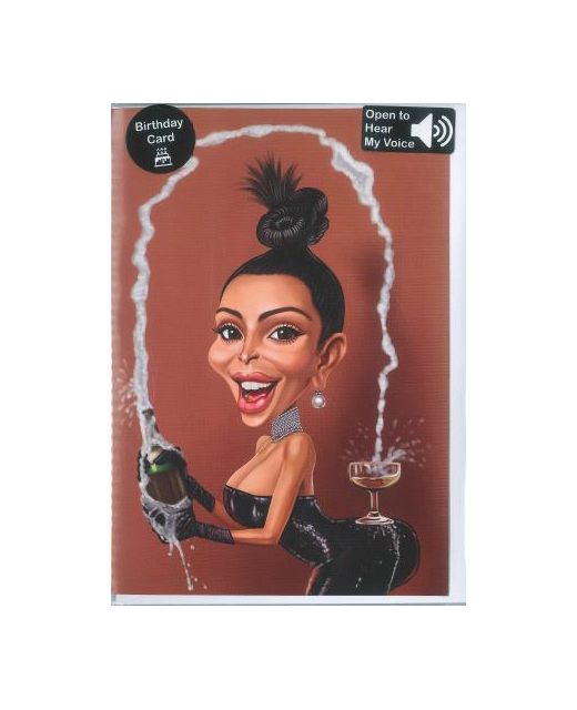LOUDMOUTH CARDS - KIM KARDASHIAN